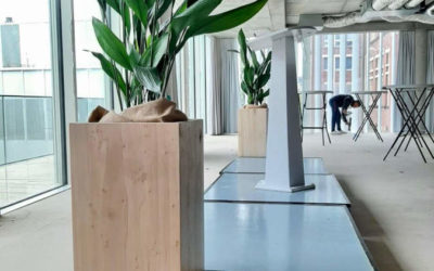 Inauguration du Nouveau Bâtiment de l’Institut Pasteur de Lille avec Nos Pots en Bois Massif